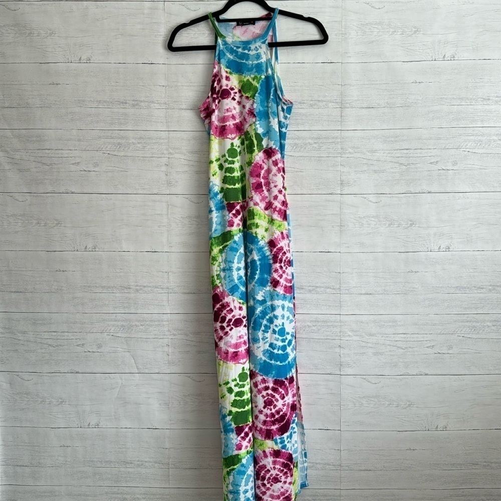 Love Multiple Color Sleeveless Maxi Dress | SIZE M